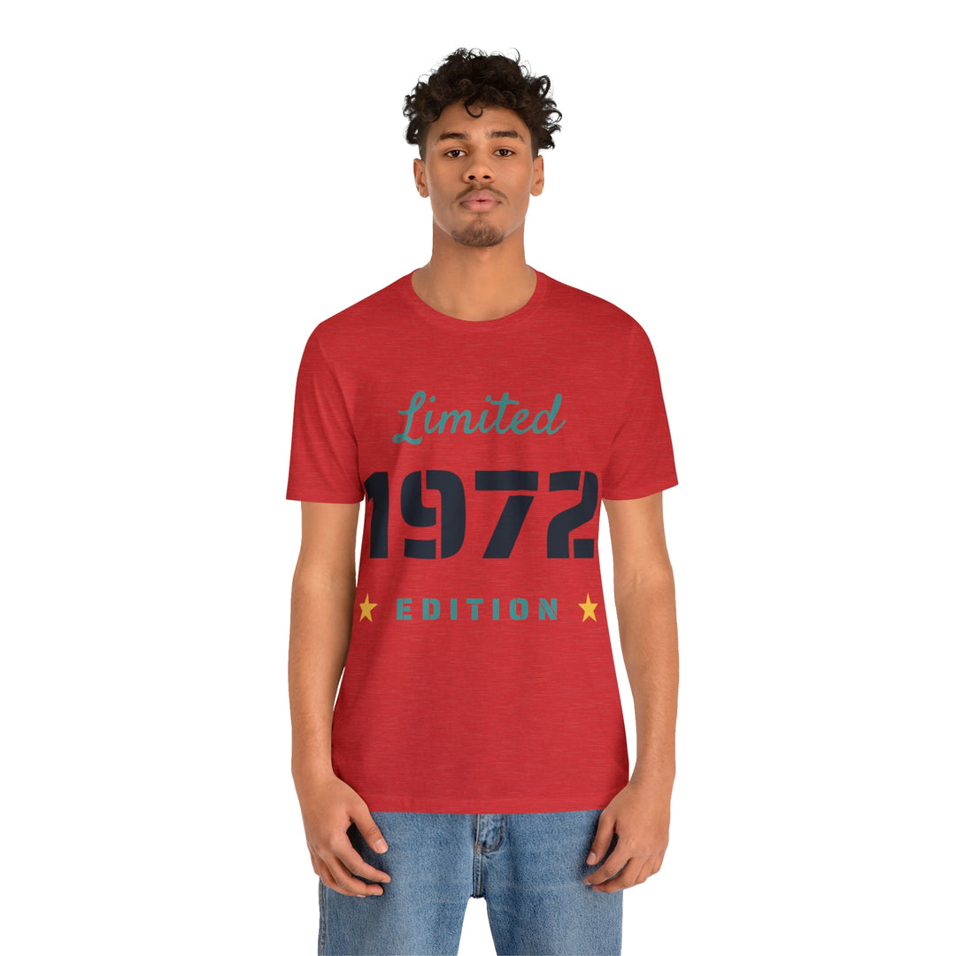 1972 limited edition Unisex Jersey Short Sleeve Tee