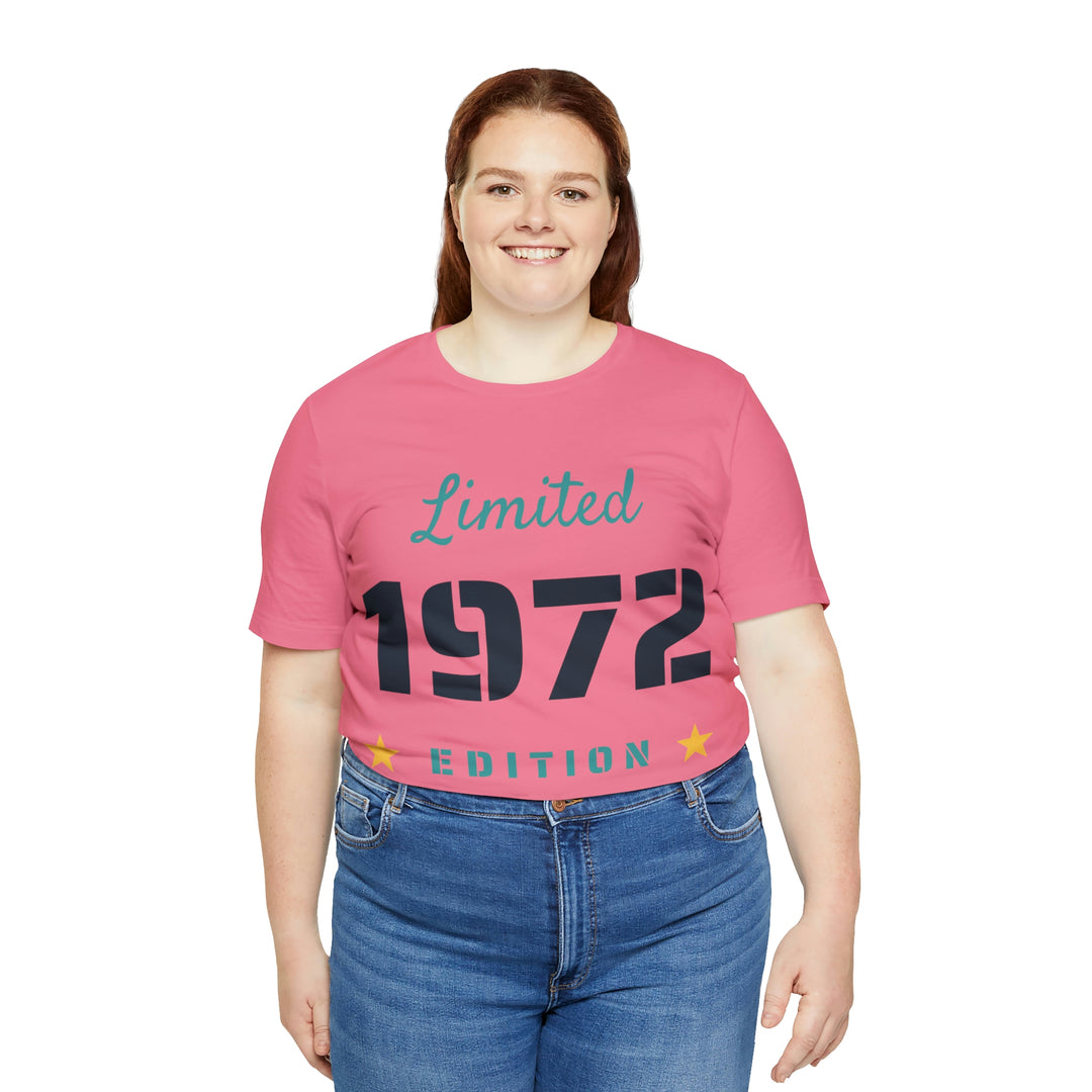 1972 limited edition Unisex Jersey Short Sleeve Tee