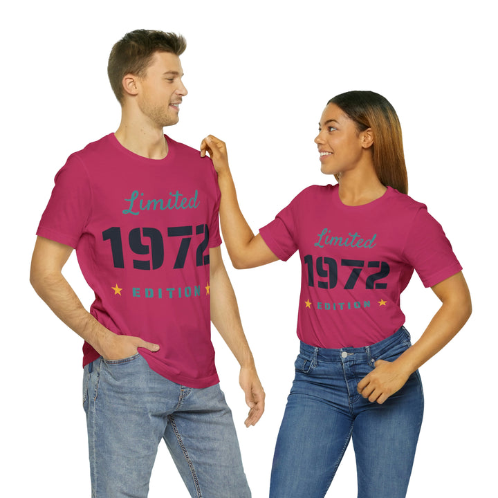 1972 limited edition Unisex Jersey Short Sleeve Tee