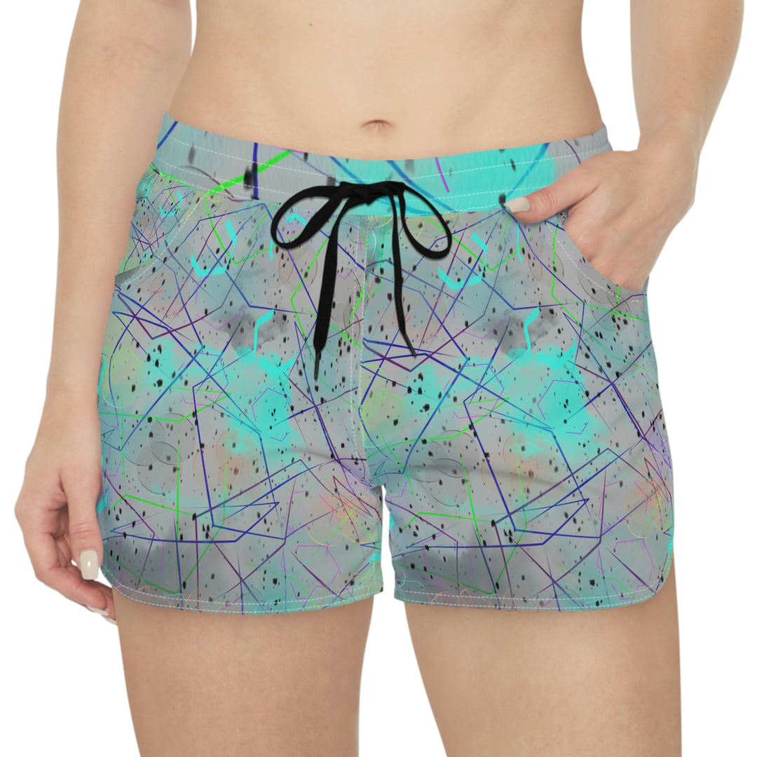 Retro-Women's Casual Shorts (AOP)