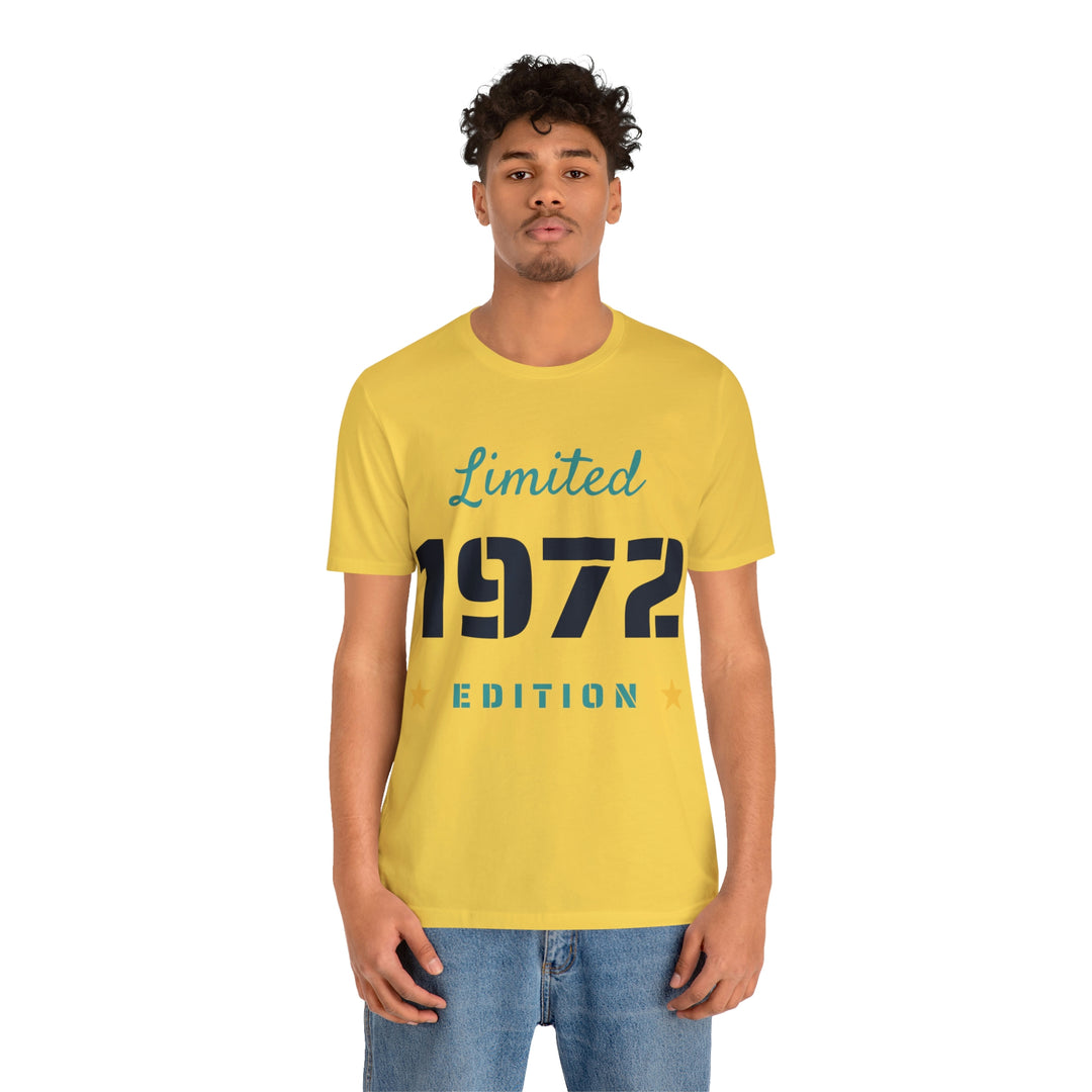 1972 limited edition Unisex Jersey Short Sleeve Tee