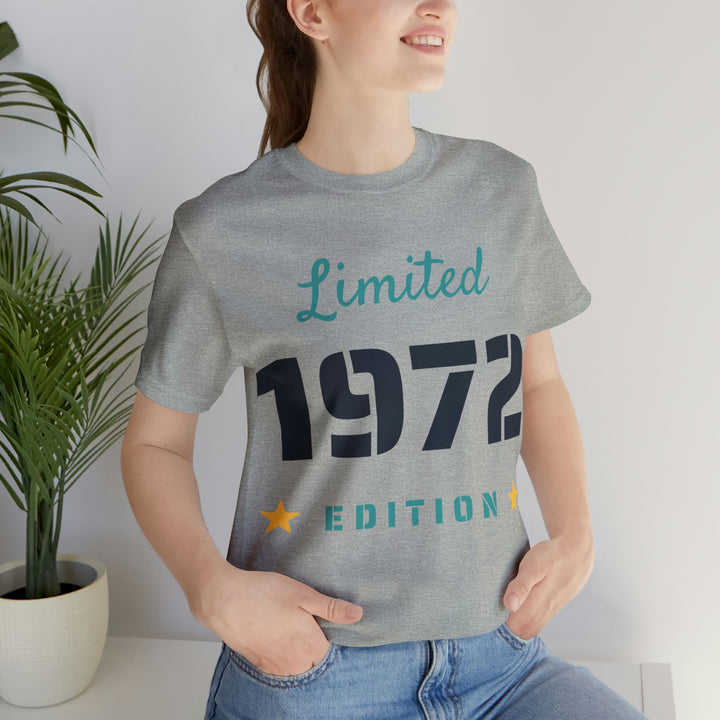 1972 limited edition Unisex Jersey Short Sleeve Tee