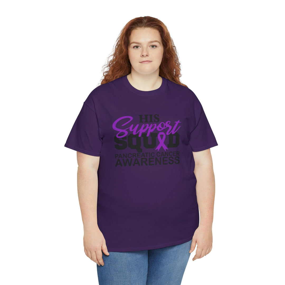 His Suppoprt Squad-Unisex Heavy Cotton Tee