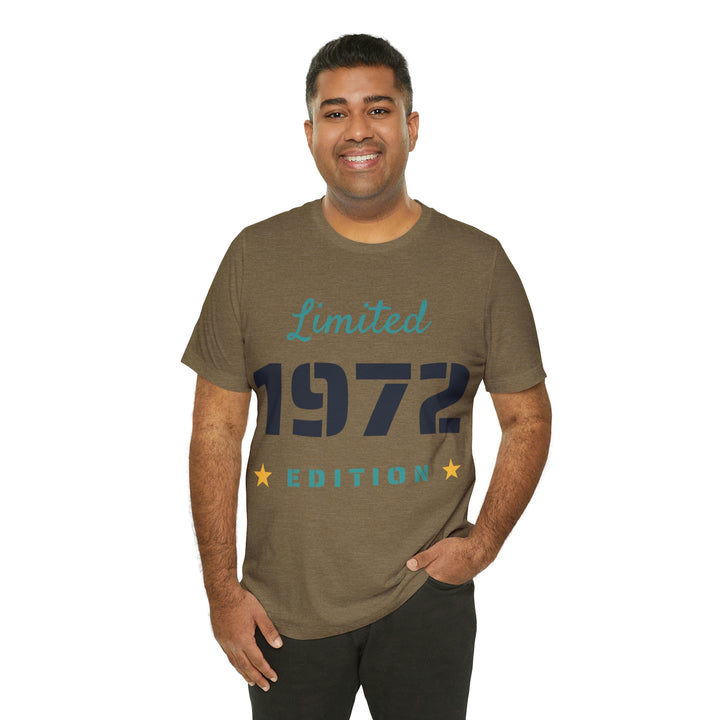 1972 limited edition Unisex Jersey Short Sleeve Tee