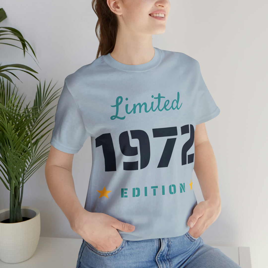1972 limited edition Unisex Jersey Short Sleeve Tee
