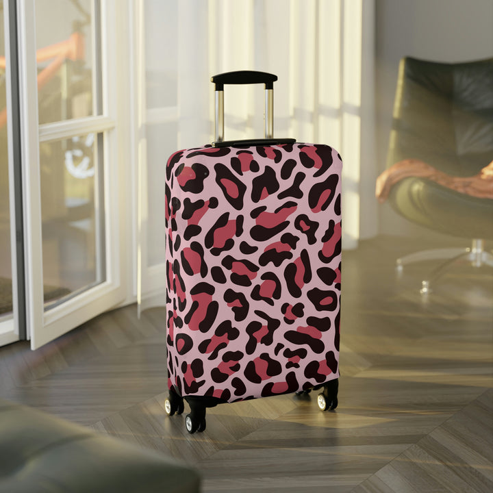 pink-leopard-Luggage Cover