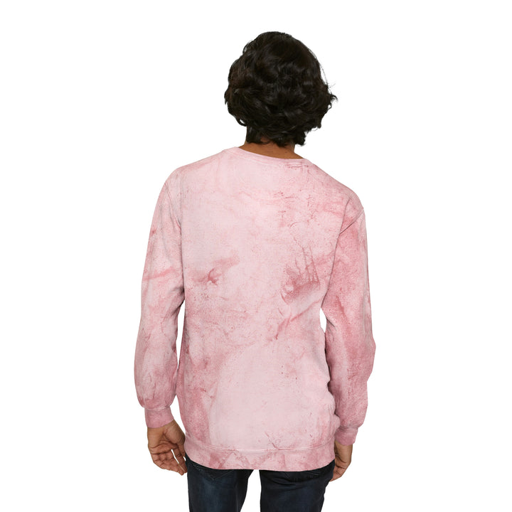 SOFTBALL MOM-Unisex Color Blast Crewneck Sweatshirt