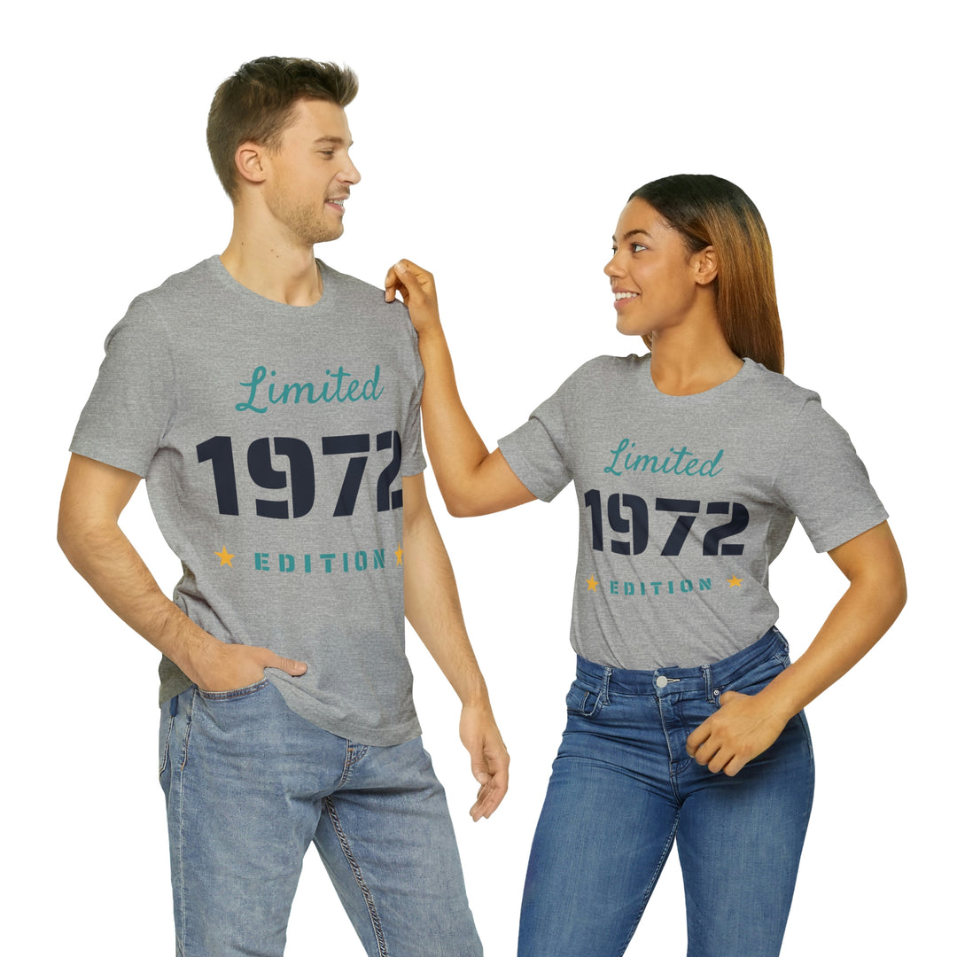 1972 limited edition Unisex Jersey Short Sleeve Tee
