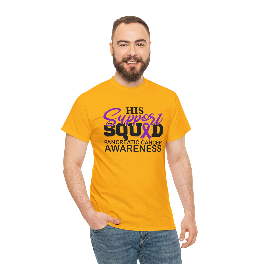 His Suppoprt Squad-Unisex Heavy Cotton Tee