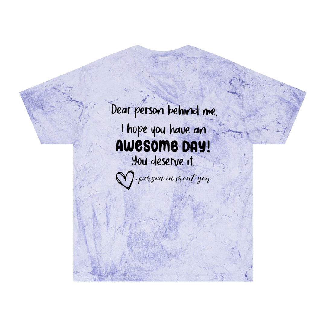 BE-KIND-Unisex Color Blast T-Shirt