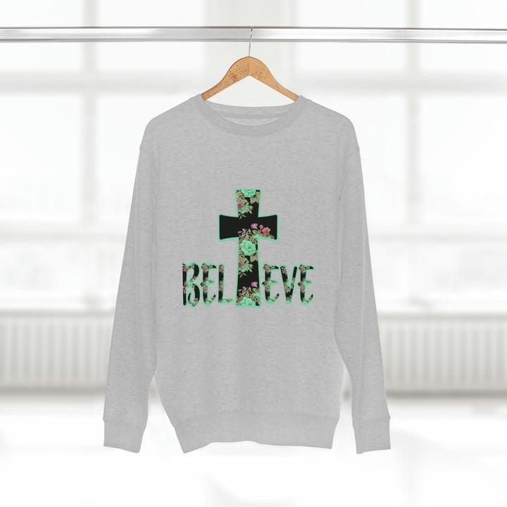 BELIEVE-Unisex Premium Crewneck Sweatshirt