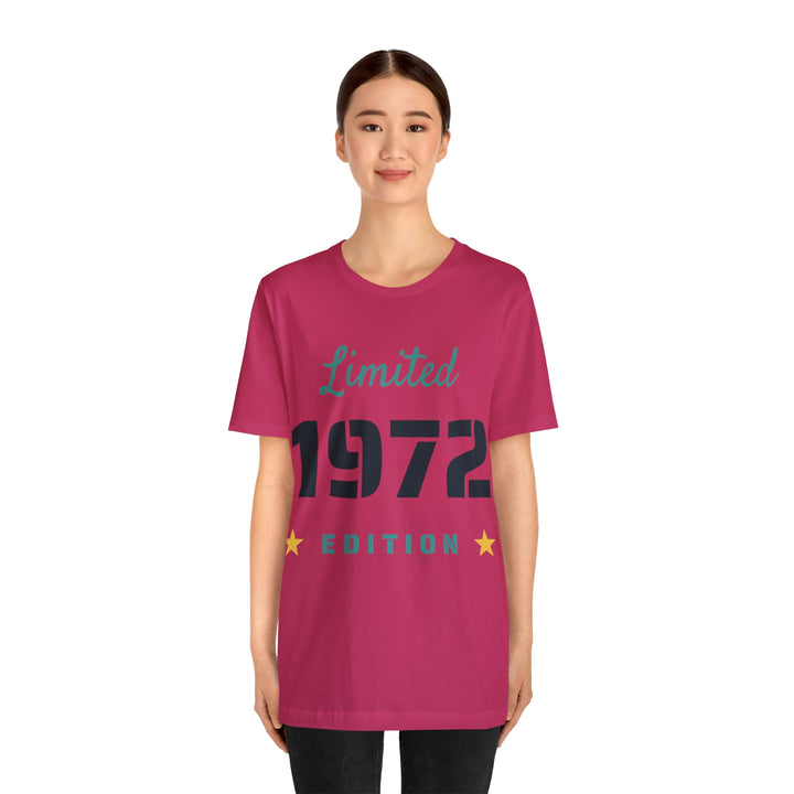 1972 limited edition Unisex Jersey Short Sleeve Tee