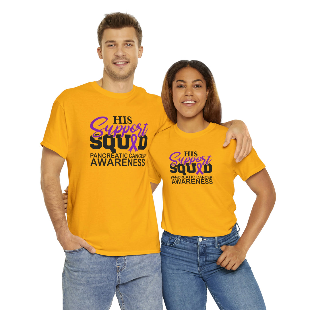 His Suppoprt Squad-Unisex Heavy Cotton Tee