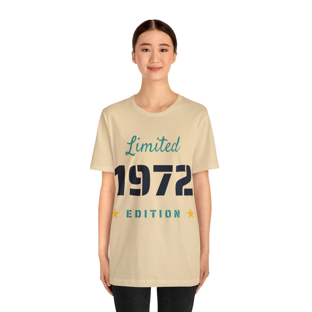 1972 limited edition Unisex Jersey Short Sleeve Tee