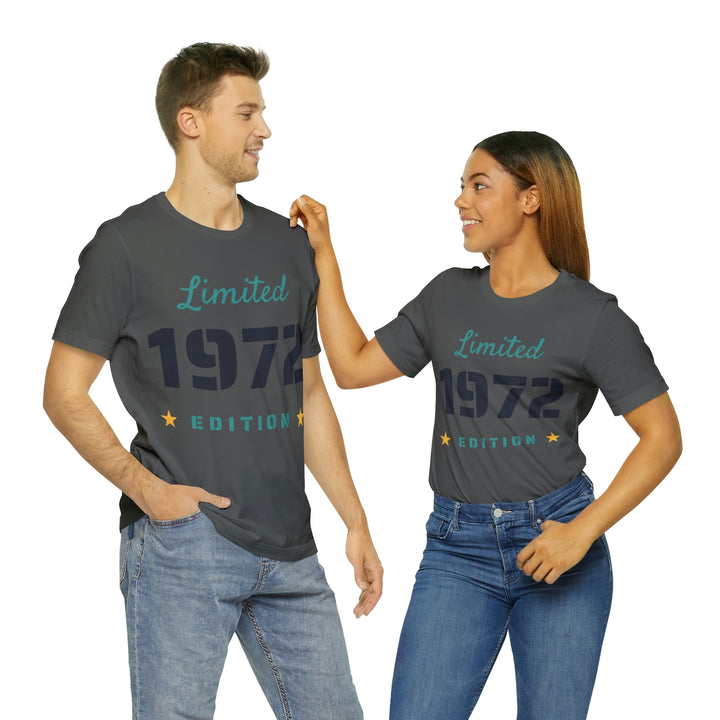 1972 limited edition Unisex Jersey Short Sleeve Tee