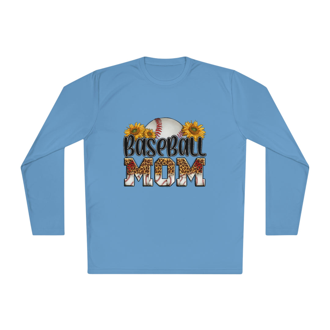 BASEBALL-MOM-Unisex Lightweight Long Sleeve Tee