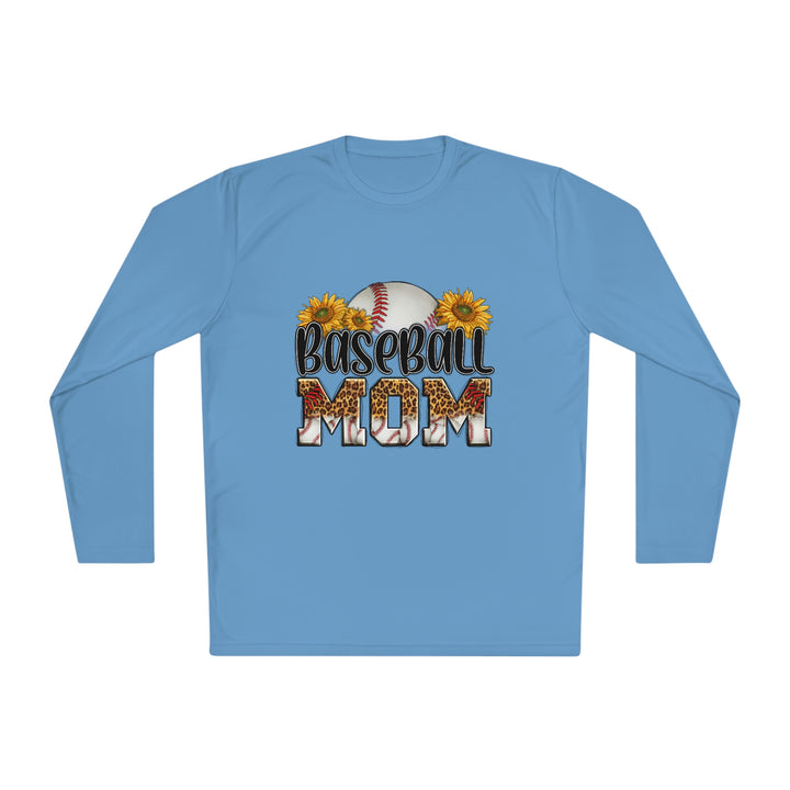 BASEBALL-MOM-Unisex Lightweight Long Sleeve Tee