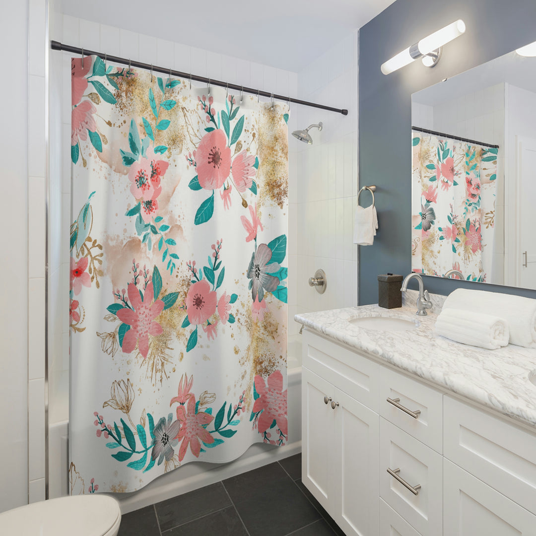 Floral-Shower Curtains