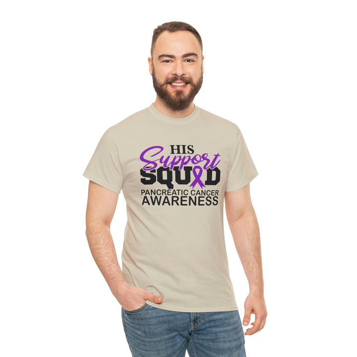 His Suppoprt Squad-Unisex Heavy Cotton Tee
