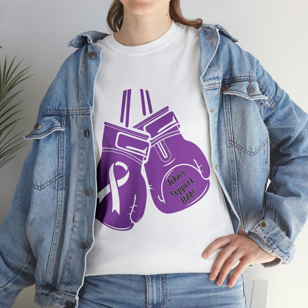 John's Support team-Unisex Heavy Cotton Tee