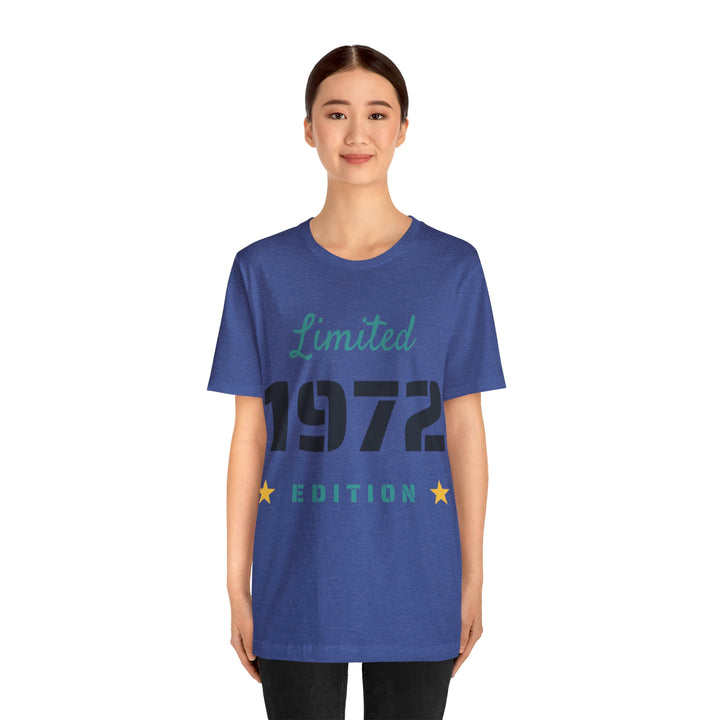 1972 limited edition Unisex Jersey Short Sleeve Tee