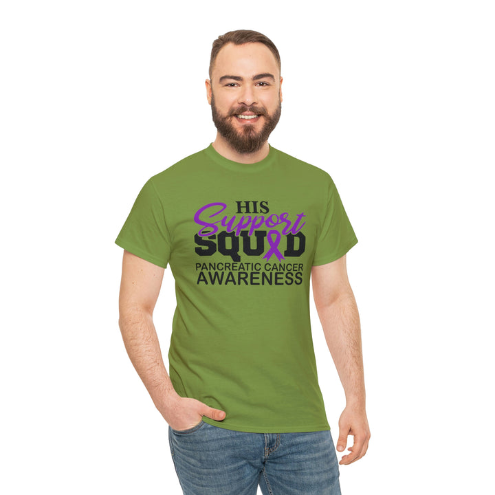 His Suppoprt Squad-Unisex Heavy Cotton Tee