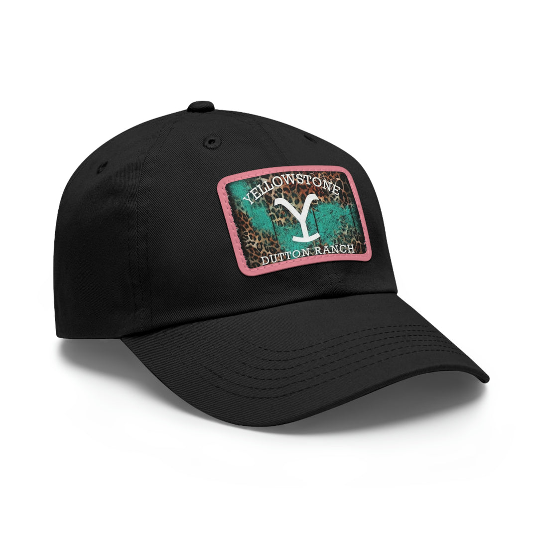 yellowstone-Dad Hat with Leather Patch
