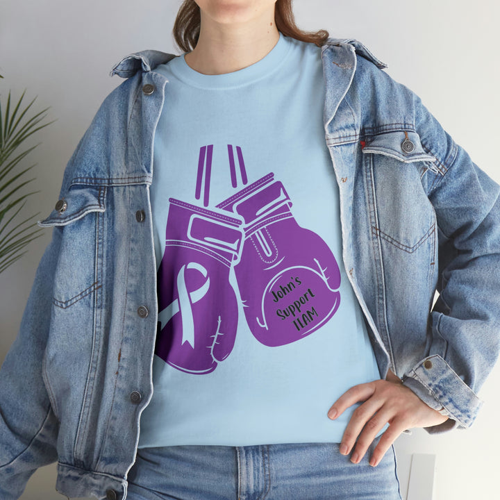 John's Support team-Unisex Heavy Cotton Tee