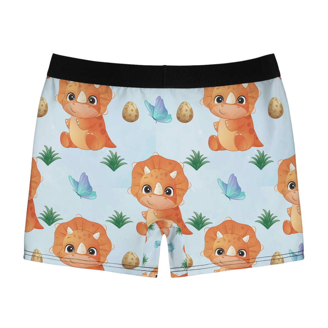 baby-dino-Men's Boxer Briefs