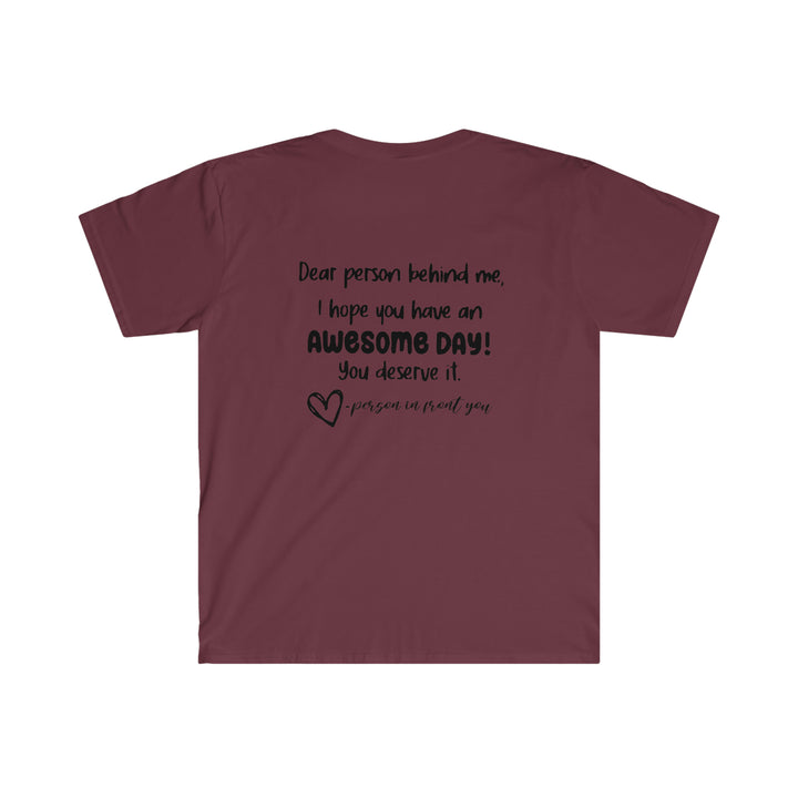 BE-KIND-Unisex Softstyle T-Shirt