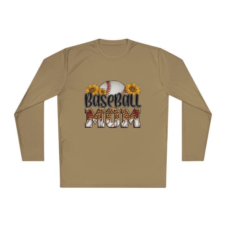 BASEBALL-MOM-Unisex Lightweight Long Sleeve Tee