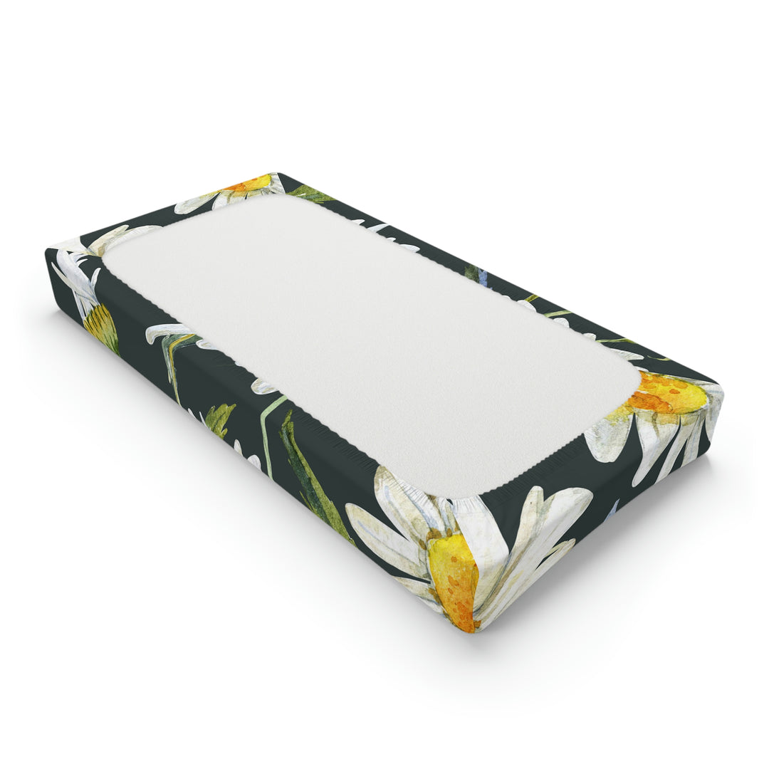 sunflower-Baby Changing Pad Cover