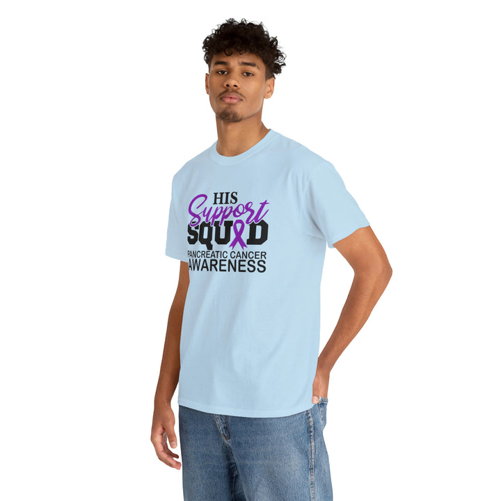 His Suppoprt Squad-Unisex Heavy Cotton Tee