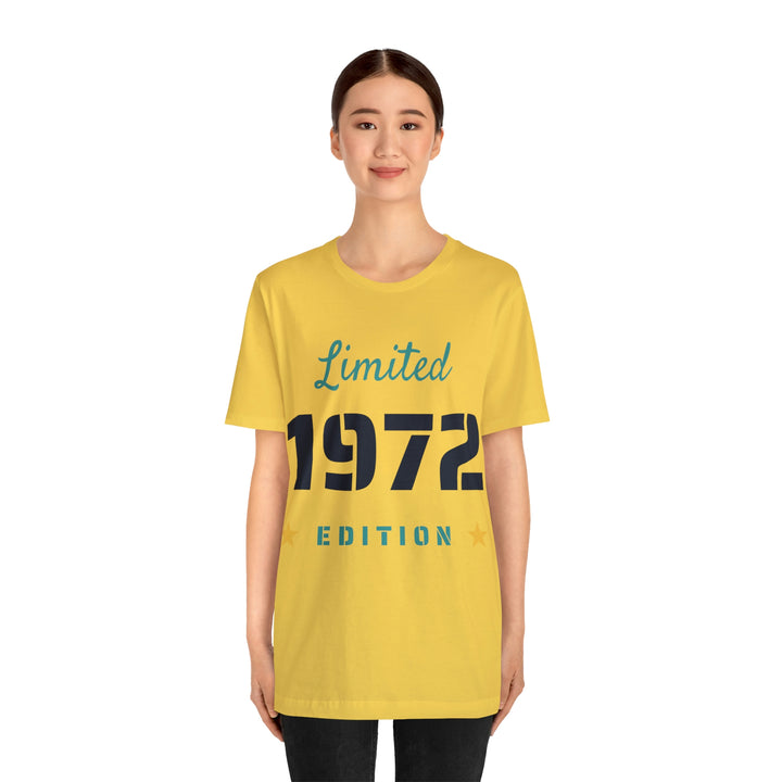 1972 limited edition Unisex Jersey Short Sleeve Tee