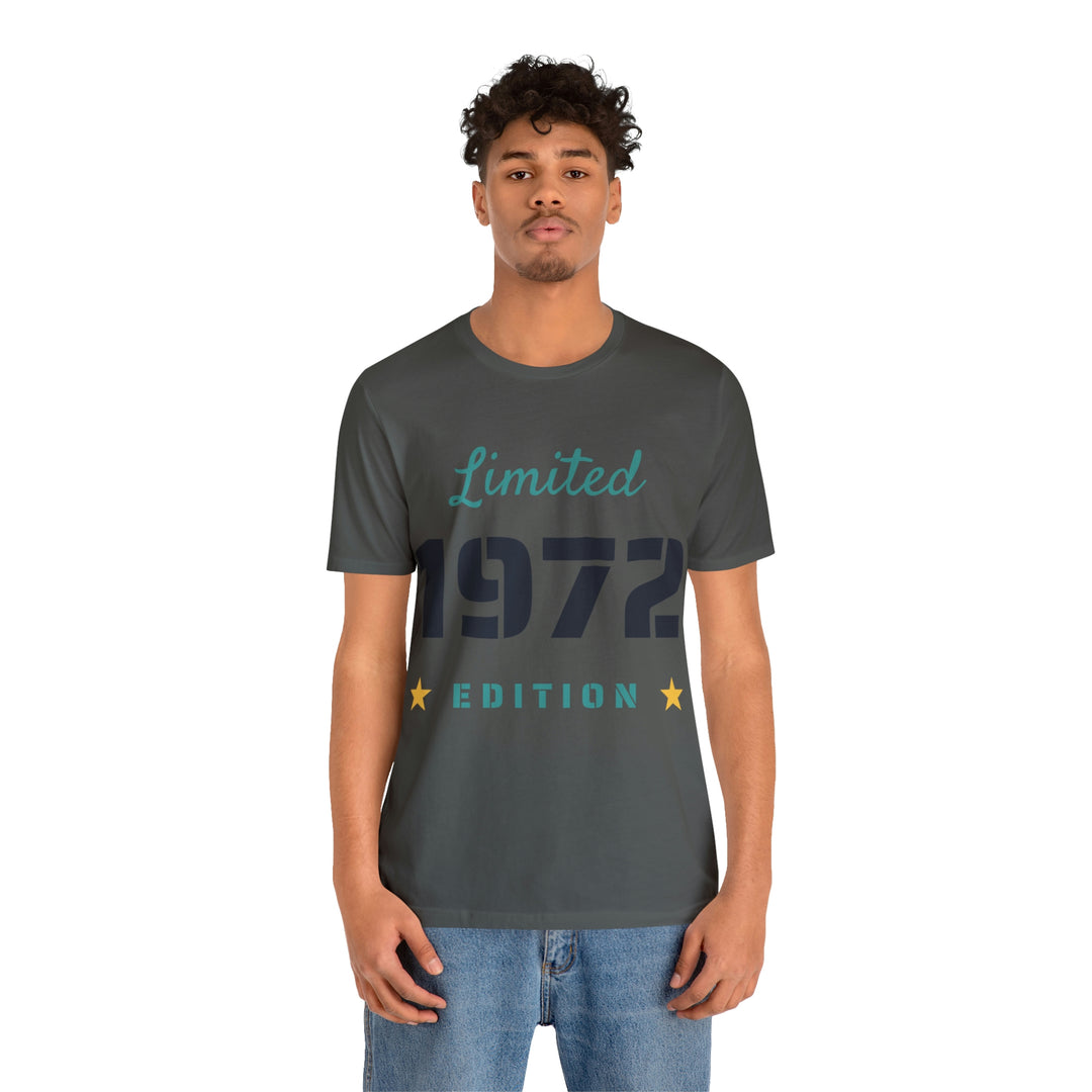 1972 limited edition Unisex Jersey Short Sleeve Tee