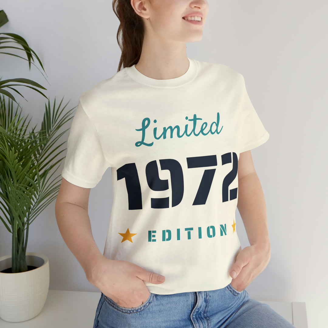 1972 limited edition Unisex Jersey Short Sleeve Tee