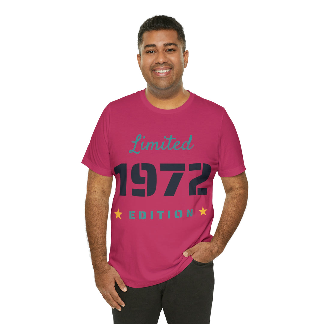 1972 limited edition Unisex Jersey Short Sleeve Tee