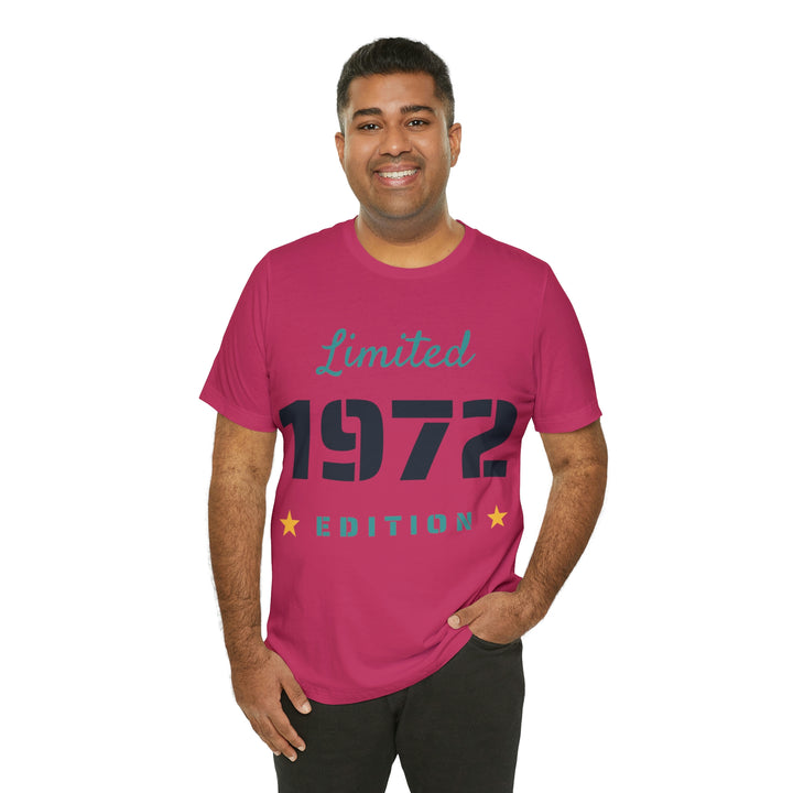 1972 limited edition Unisex Jersey Short Sleeve Tee