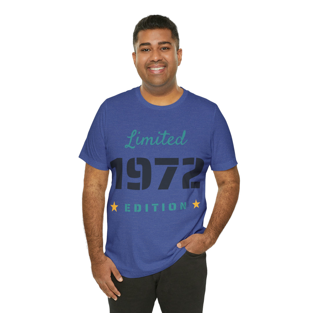 1972 limited edition Unisex Jersey Short Sleeve Tee