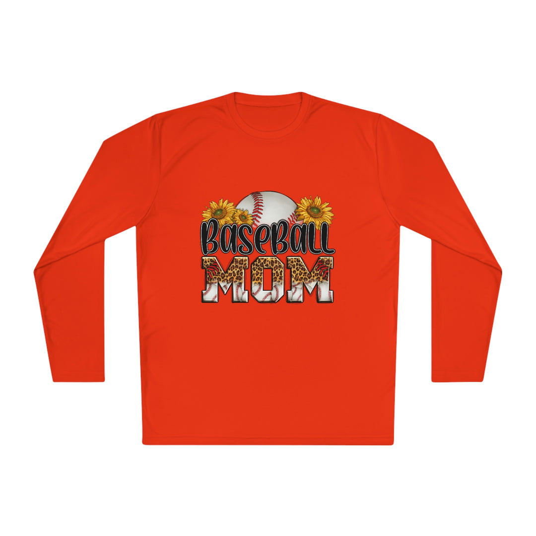 BASEBALL-MOM-Unisex Lightweight Long Sleeve Tee