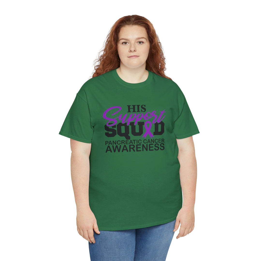 His Suppoprt Squad-Unisex Heavy Cotton Tee