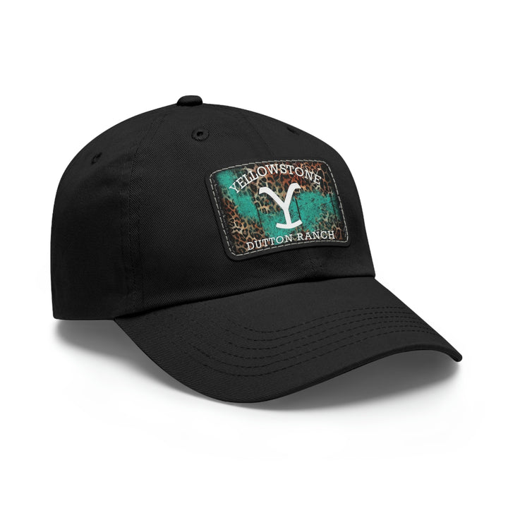 yellowstone-Dad Hat with Leather Patch