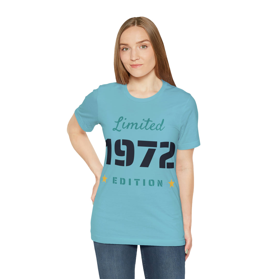 1972 limited edition Unisex Jersey Short Sleeve Tee
