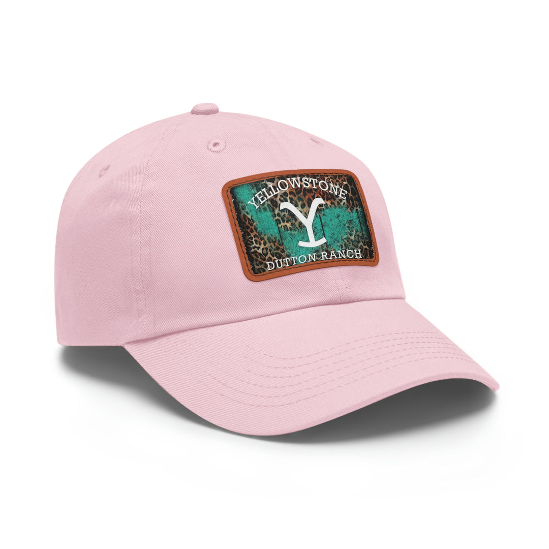 yellowstone-Dad Hat with Leather Patch