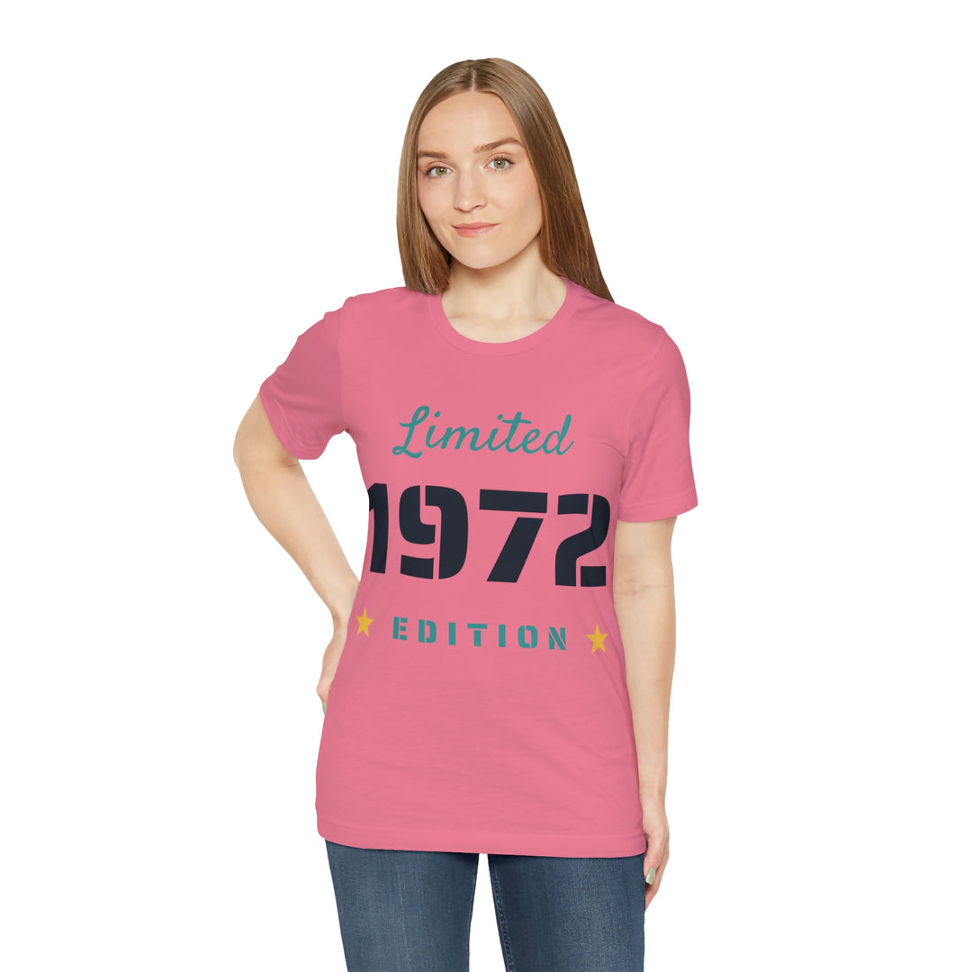 1972 limited edition Unisex Jersey Short Sleeve Tee