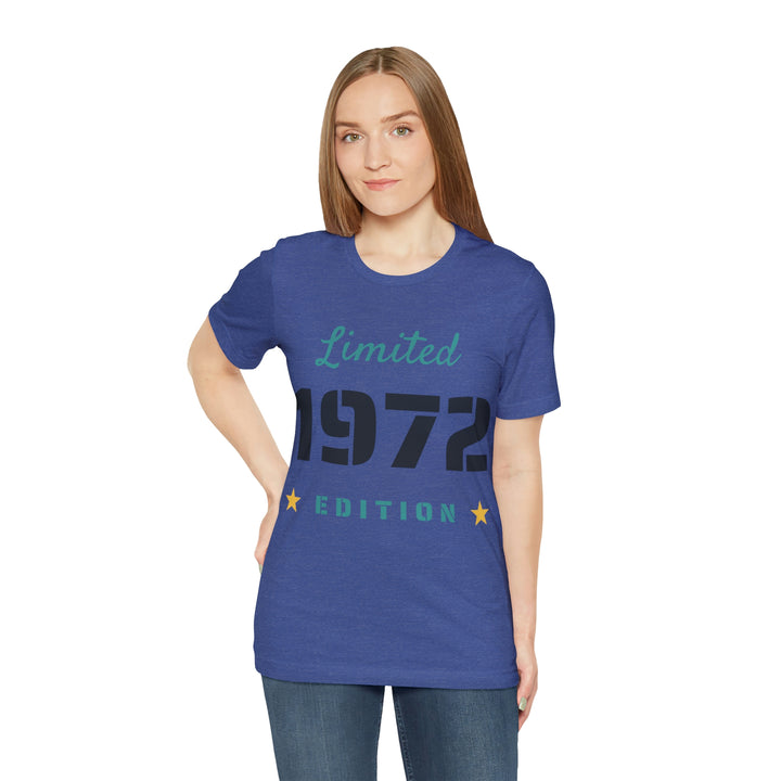 1972 limited edition Unisex Jersey Short Sleeve Tee