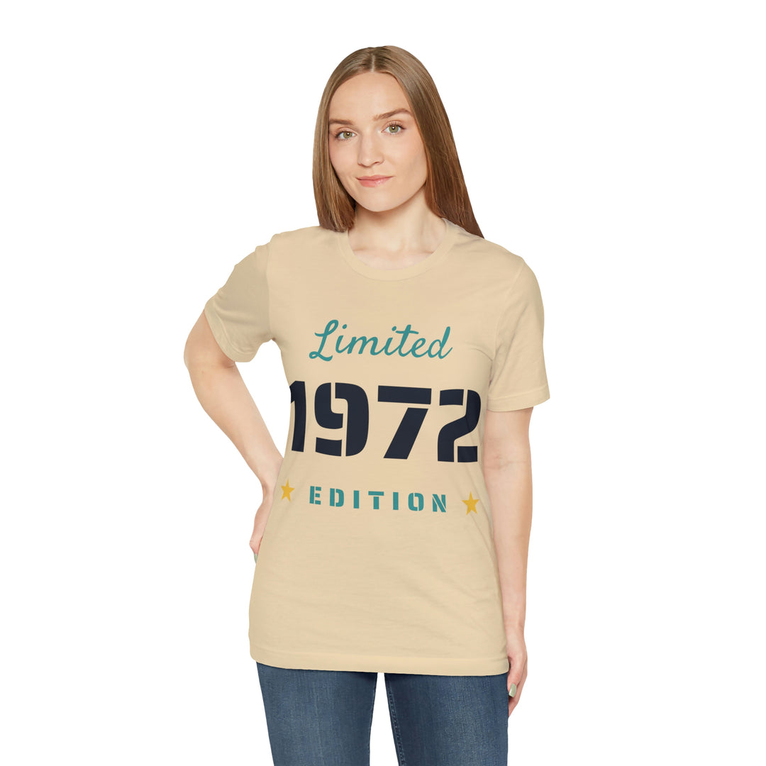 1972 limited edition Unisex Jersey Short Sleeve Tee