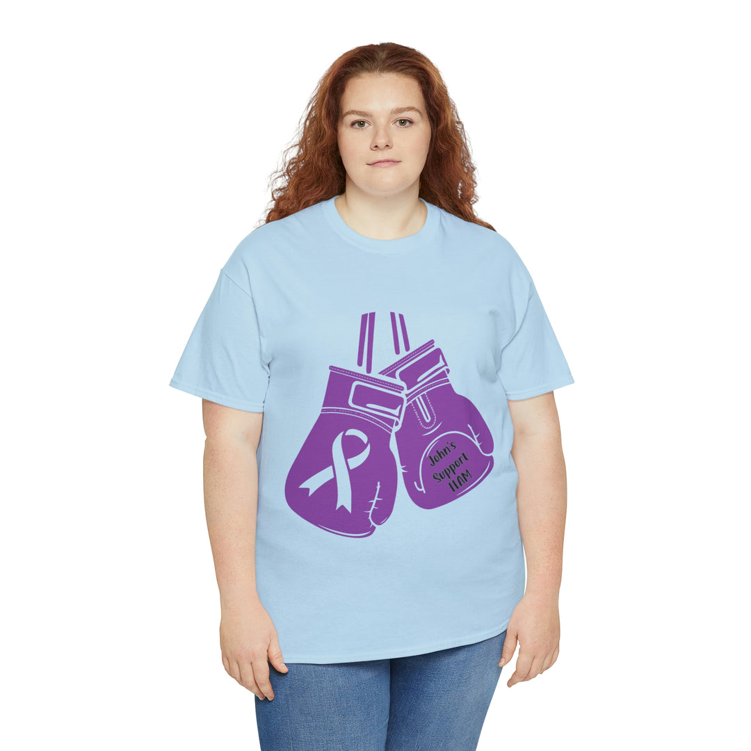 John's Support team-Unisex Heavy Cotton Tee