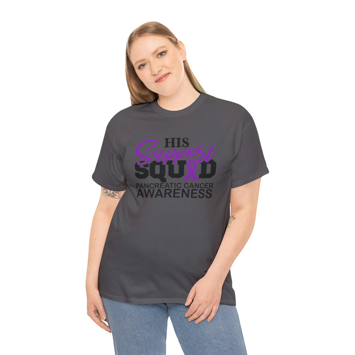 His Suppoprt Squad-Unisex Heavy Cotton Tee