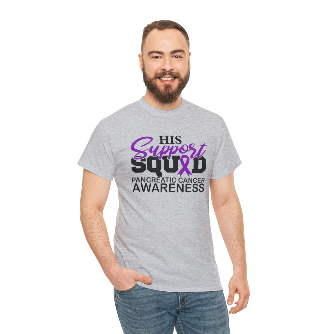 His Suppoprt Squad-Unisex Heavy Cotton Tee
